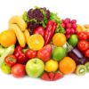Set aus Gemüse und Obst